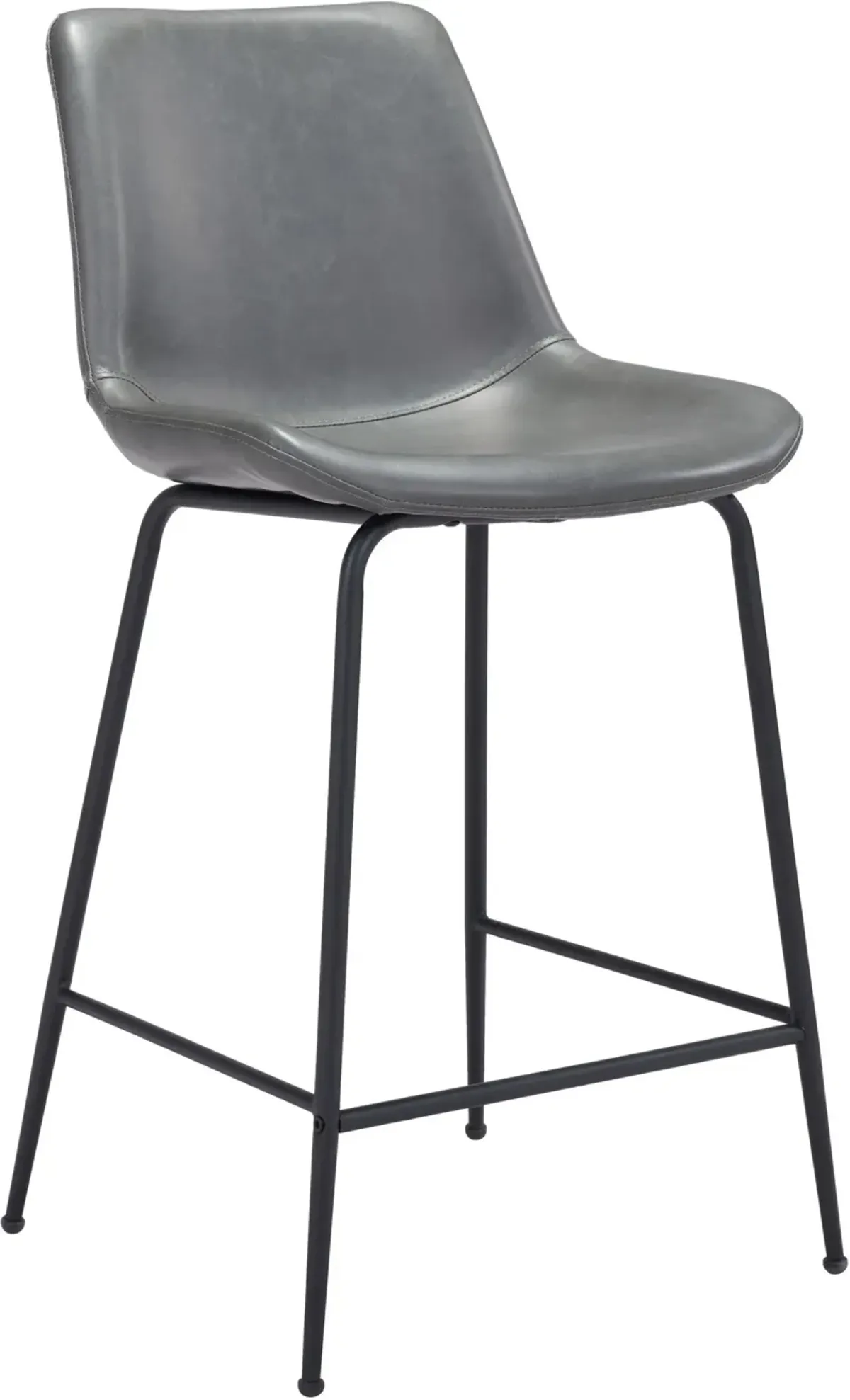 Xyon Counter-Height Stool - Gray