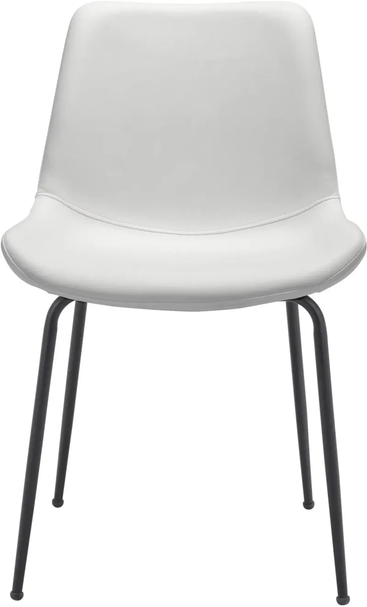 Xyon Set of 2 Dining Chairs - White