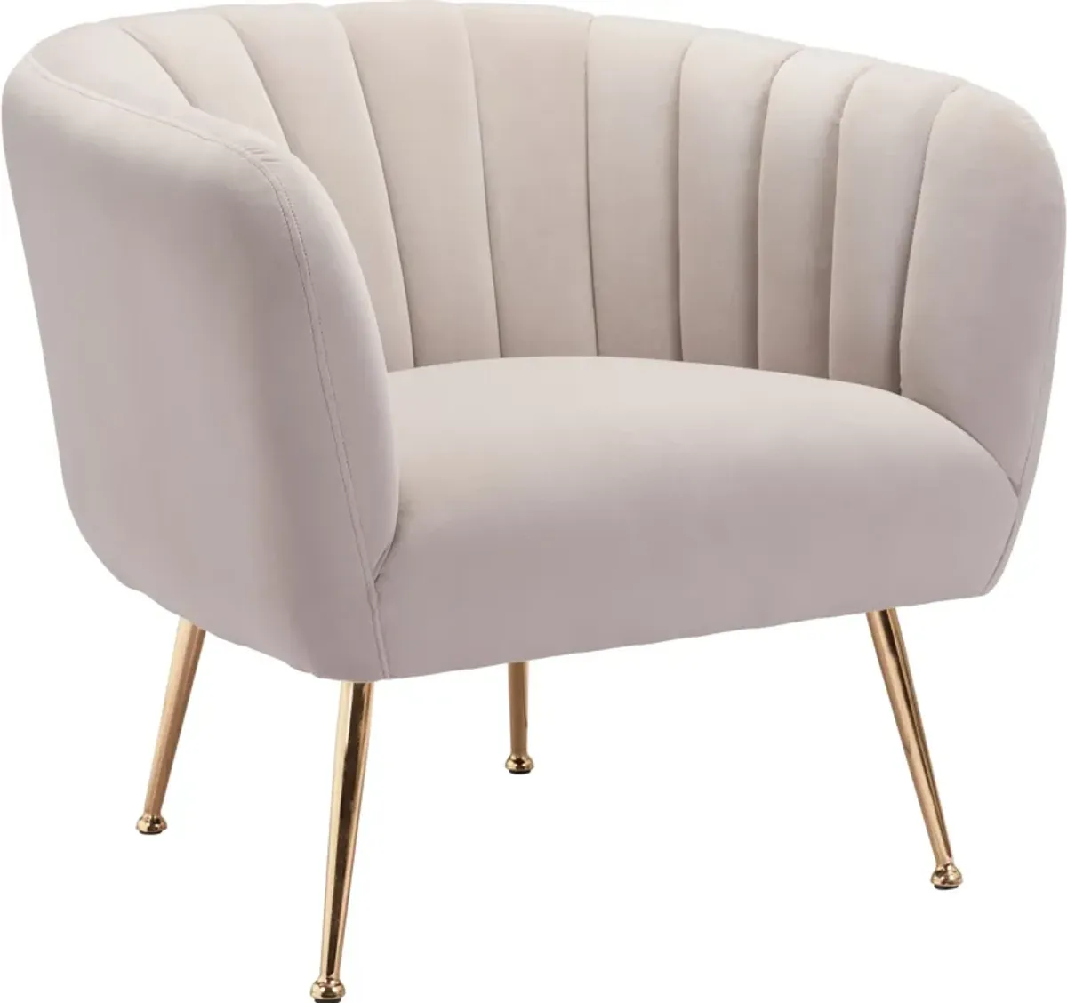 Trent Accent Chair - Beige