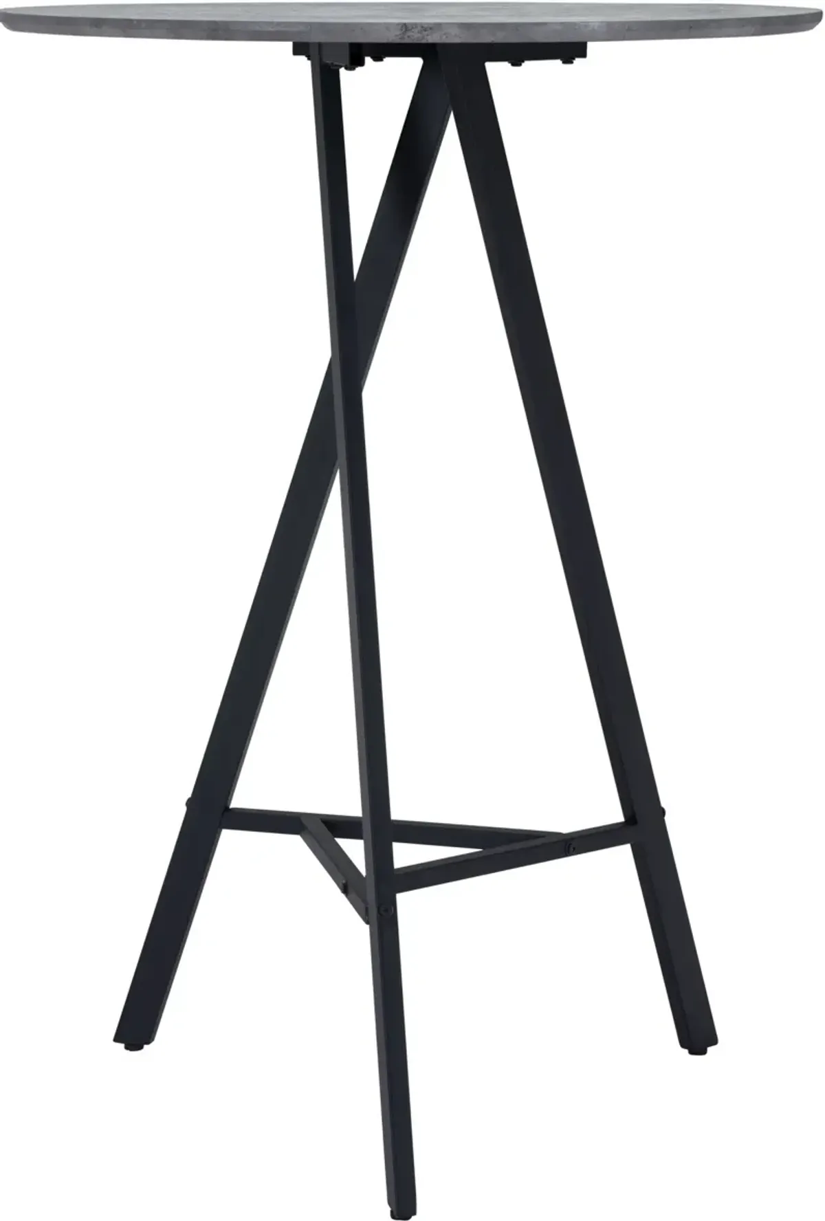 Crowley Bar Table - Gray/Black