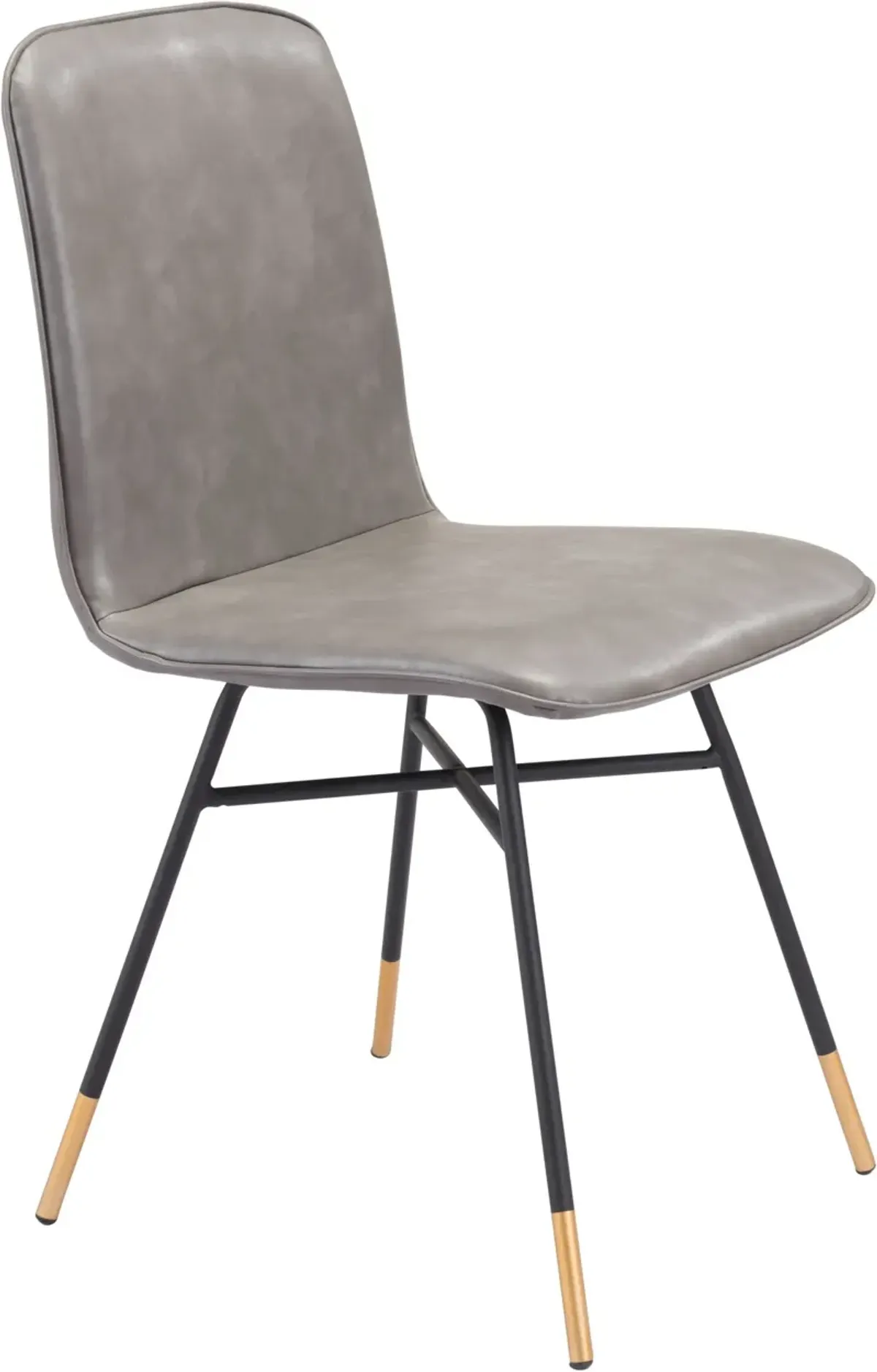 James Set of 2 Dining Chairs - Gray