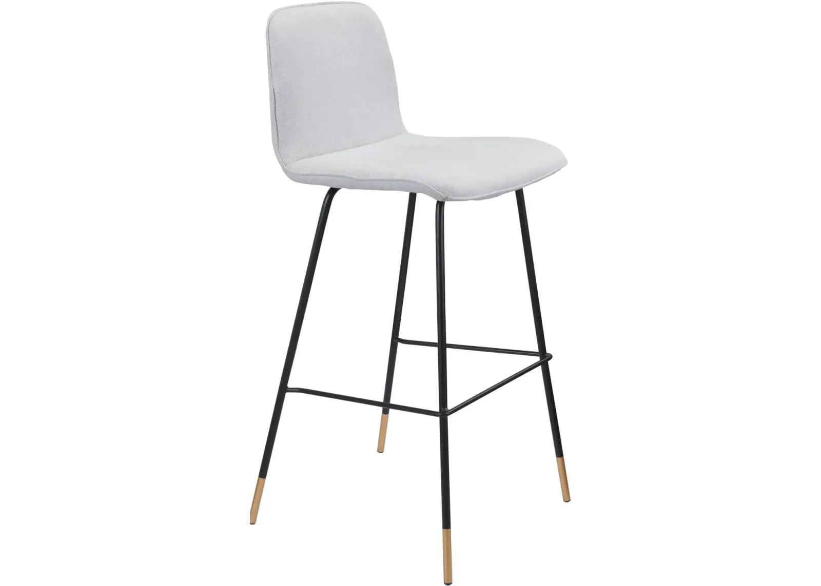 James Bar Stool - Light Gray