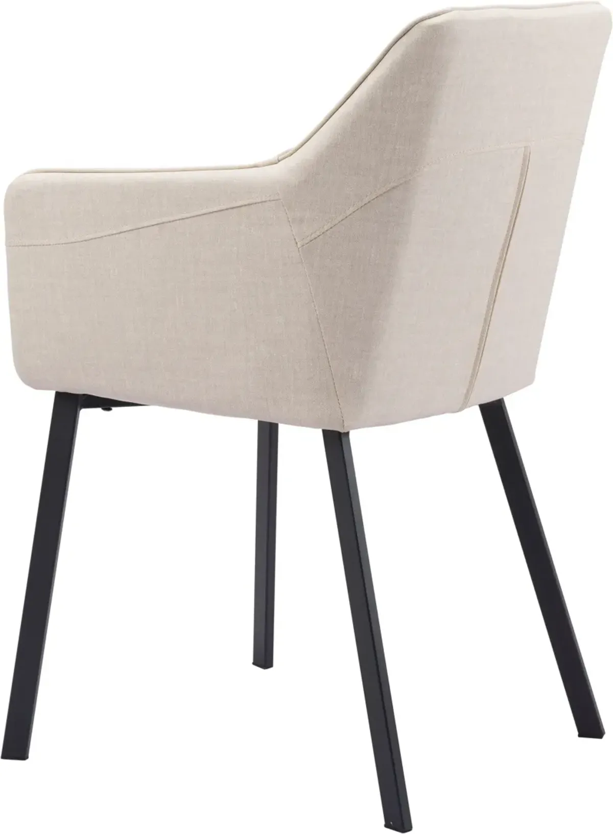 Raymond Set of 2 Dining Chairs - Beige