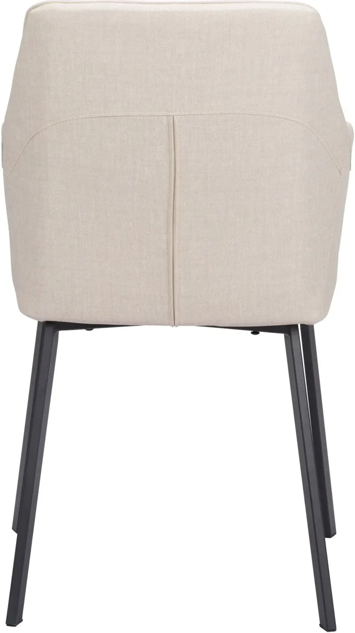 Raymond Set of 2 Dining Chairs - Beige