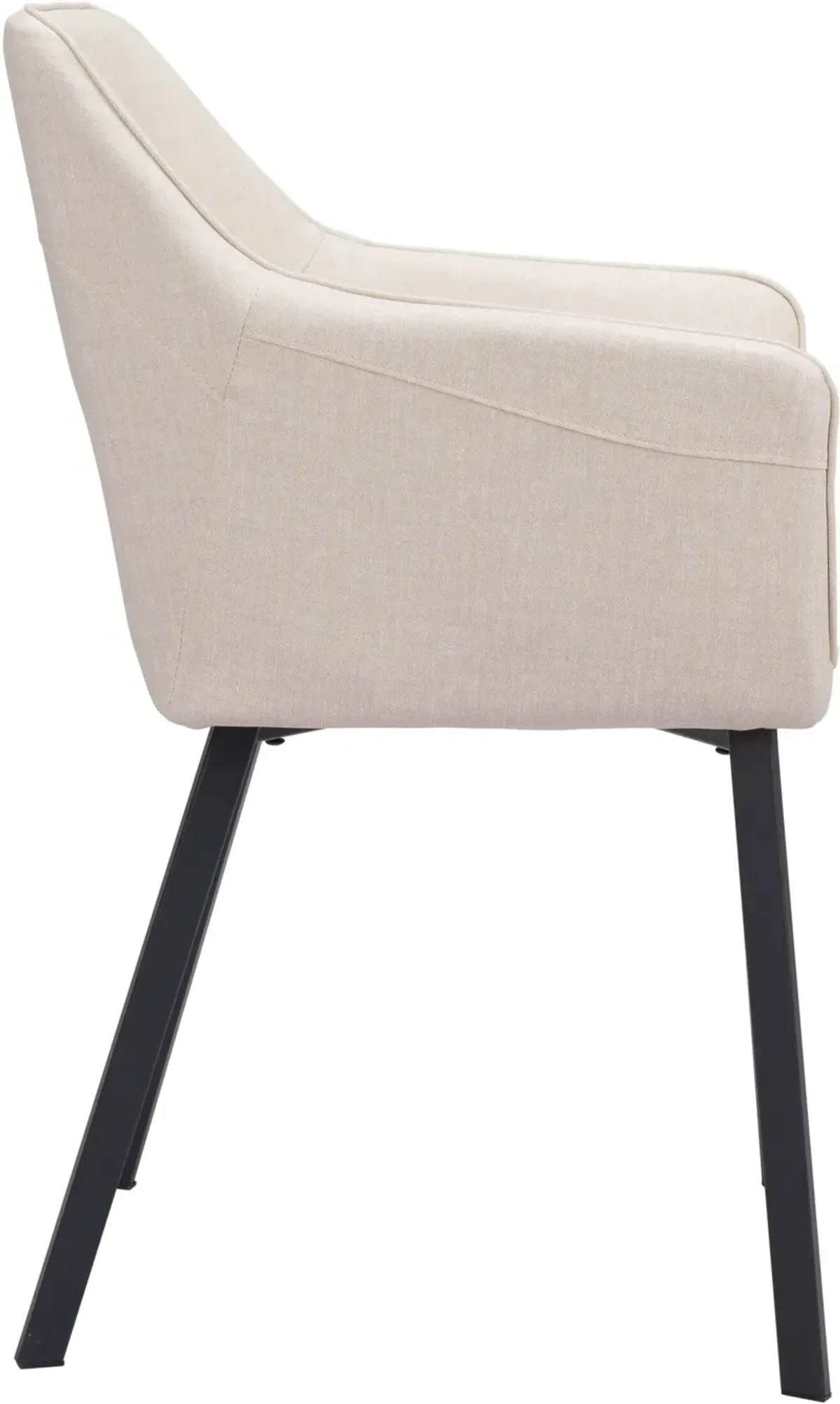 Raymond Set of 2 Dining Chairs - Beige