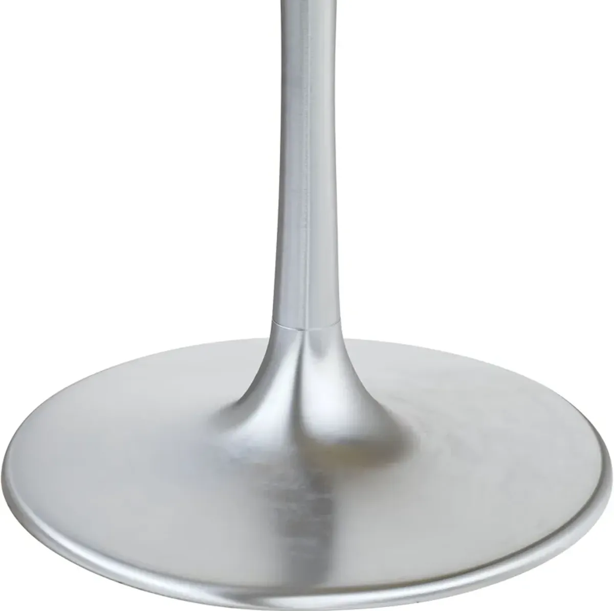 Isabella Round Dining Table - Gray/Silver