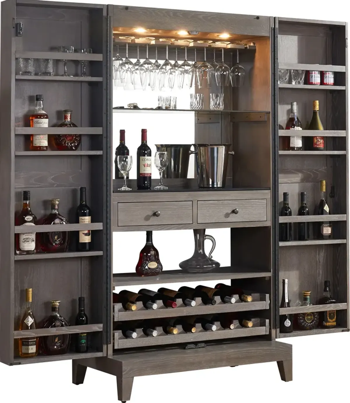 Fillmore Wine and Bar Cabinet