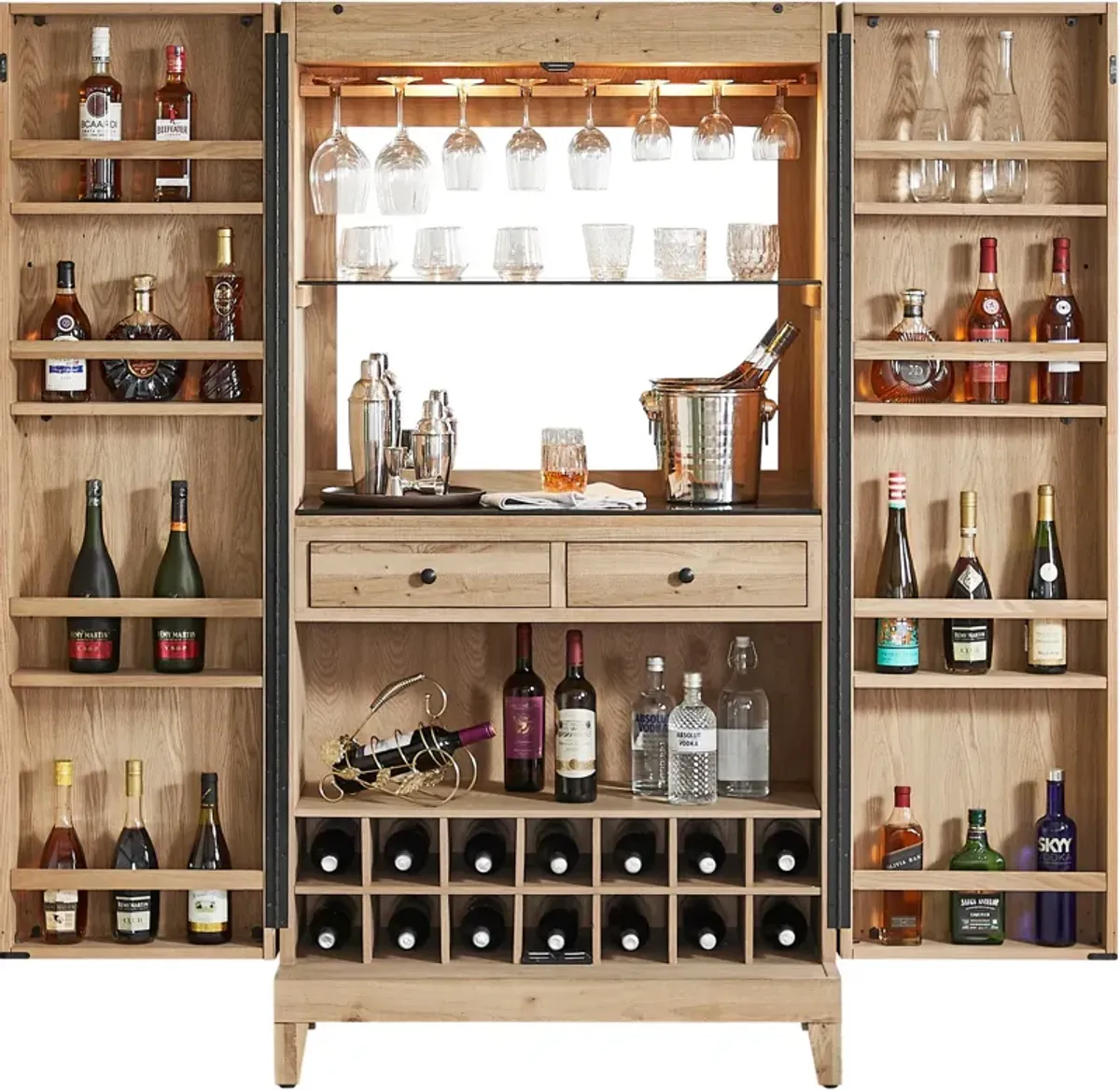 Rittman Wine and Bar Cabinet