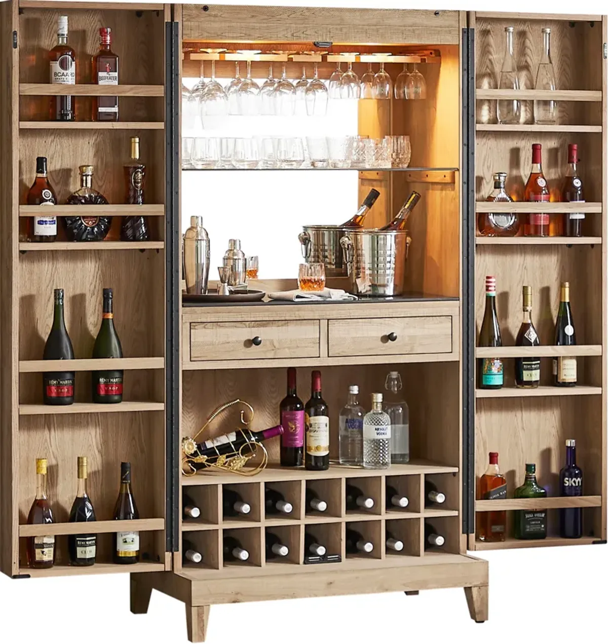 Rittman Wine and Bar Cabinet