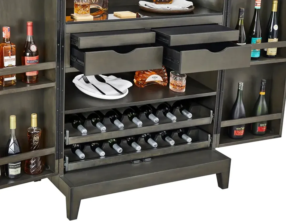 Bosonic Wine and Bar Cabinet