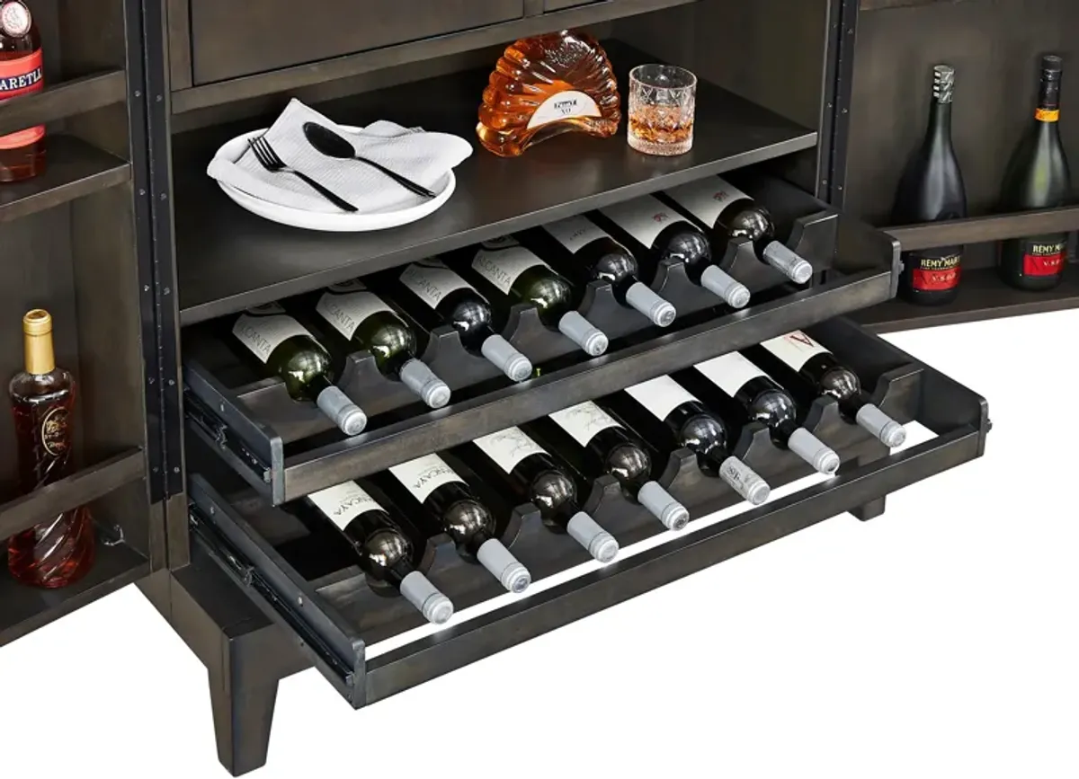 Bosonic Wine and Bar Cabinet