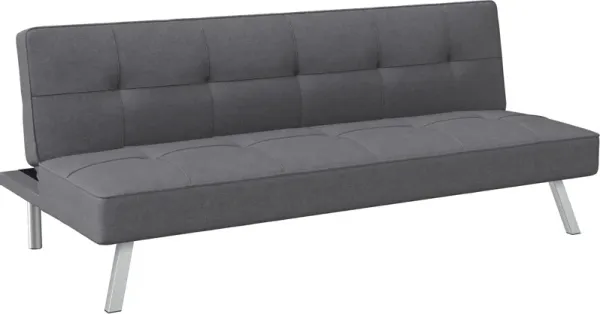 Serta Tiegan Futon - Charcoal
