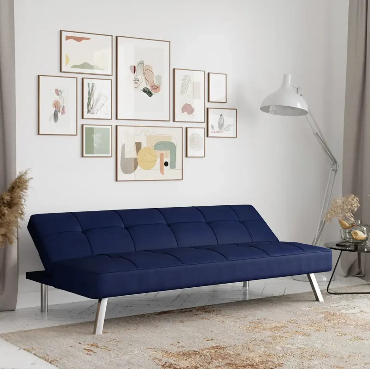 Serta Tiegan Futon - Blue