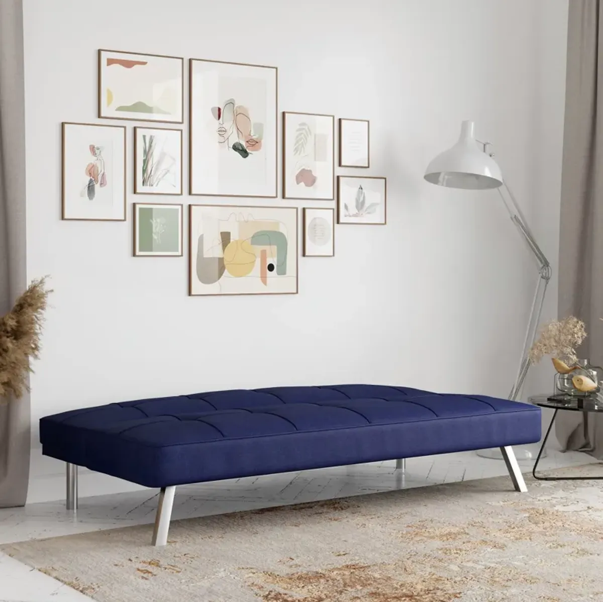 Serta Tiegan Futon - Blue