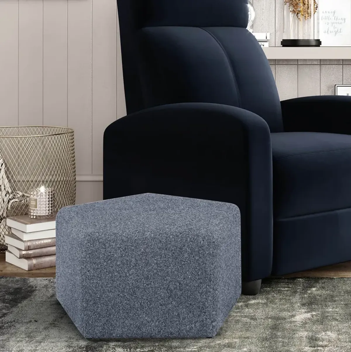 Clemont Ottoman - Blue