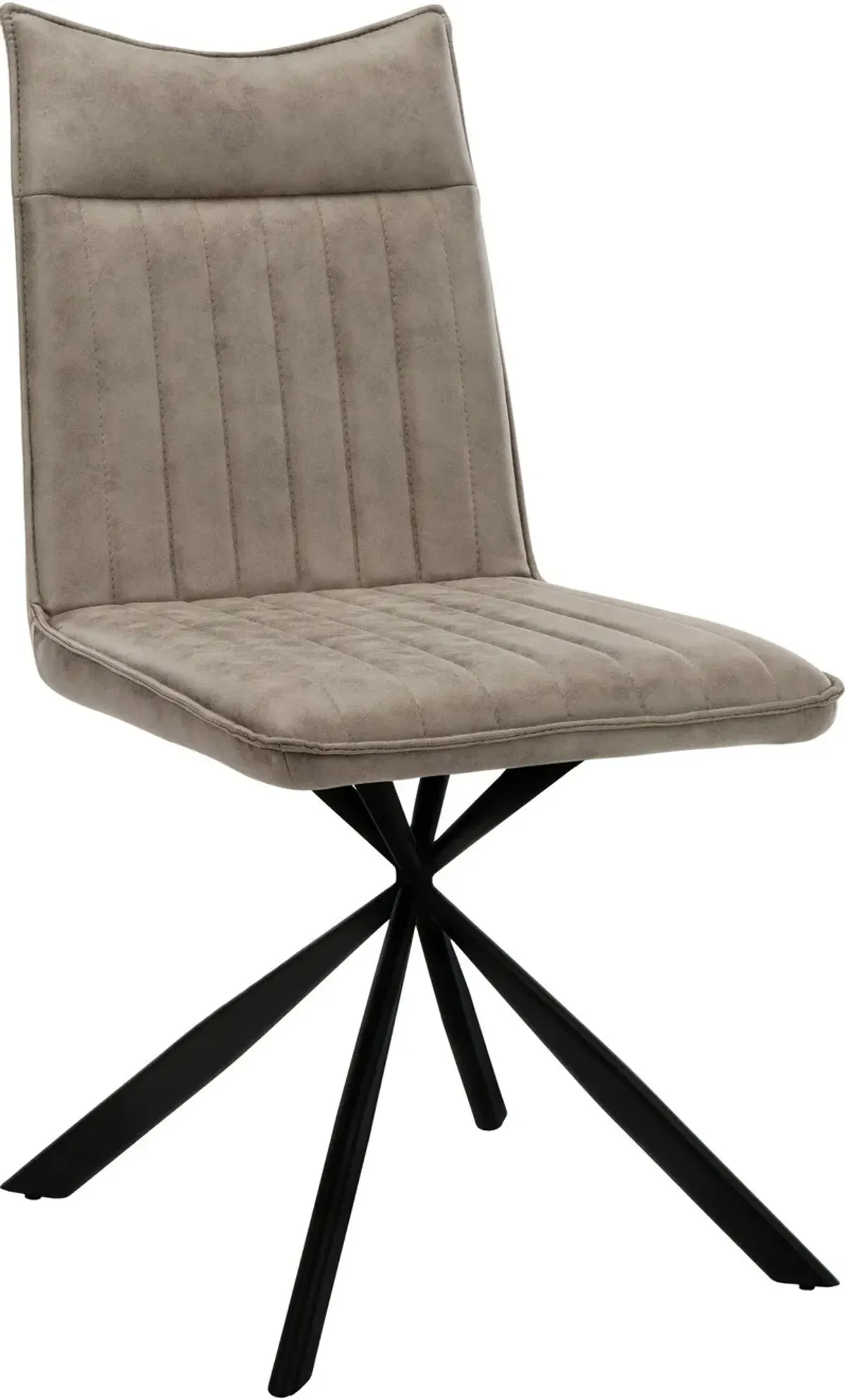 Dex Set of 2 Dining Chairs - Beige/Black