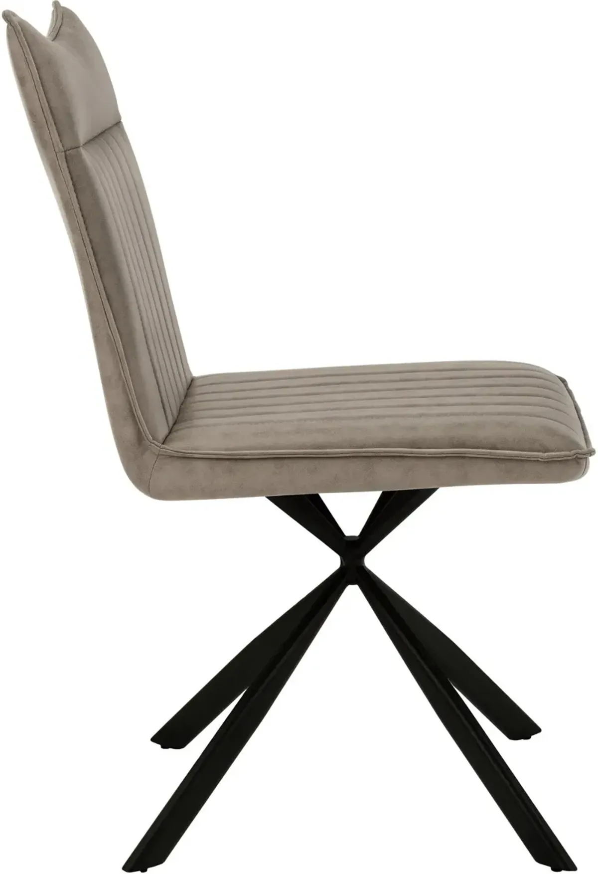 Dex Set of 2 Dining Chairs - Beige/Black