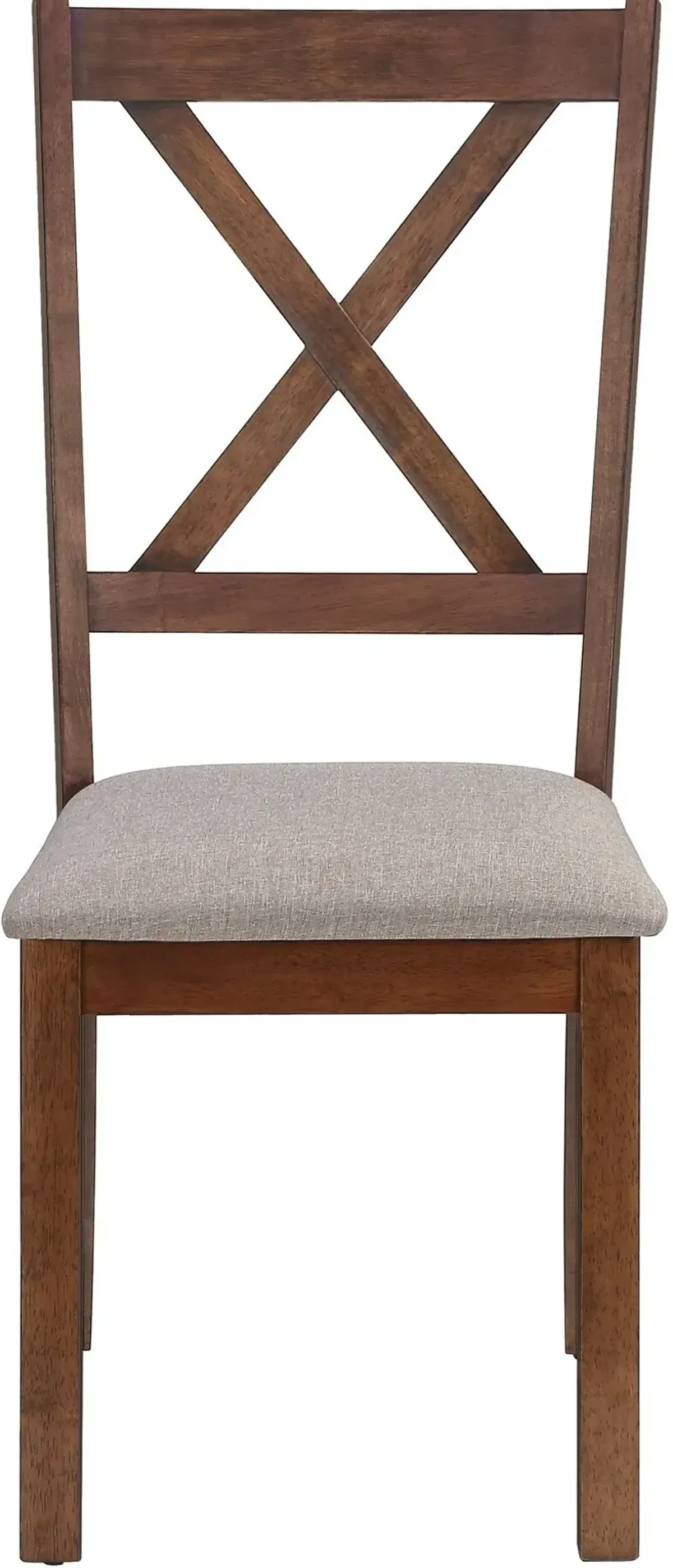 Martina Set of 2 X-Back Dining Chairs