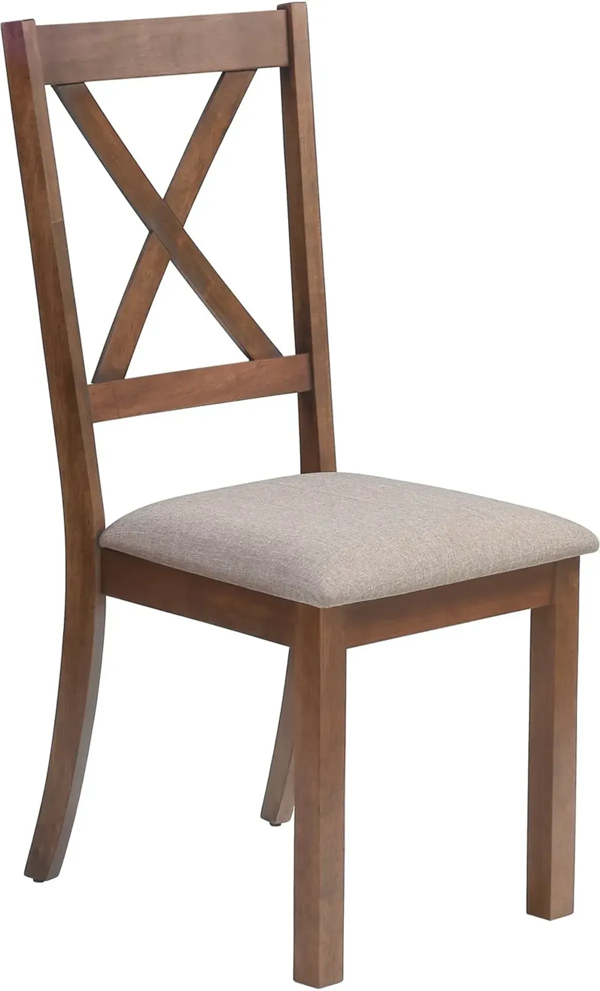 Martina Set of 2 X-Back Dining Chairs