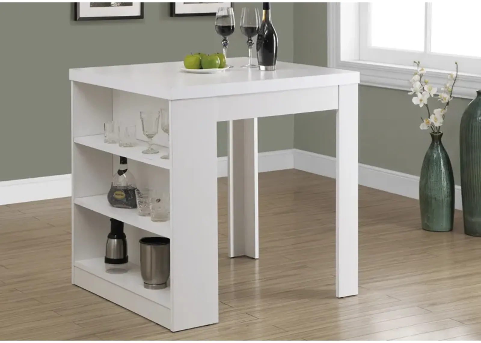 Birdie Counter-Height Dining Table with Storage