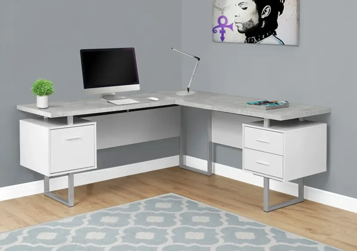 Cecelia L-Shaped Desk