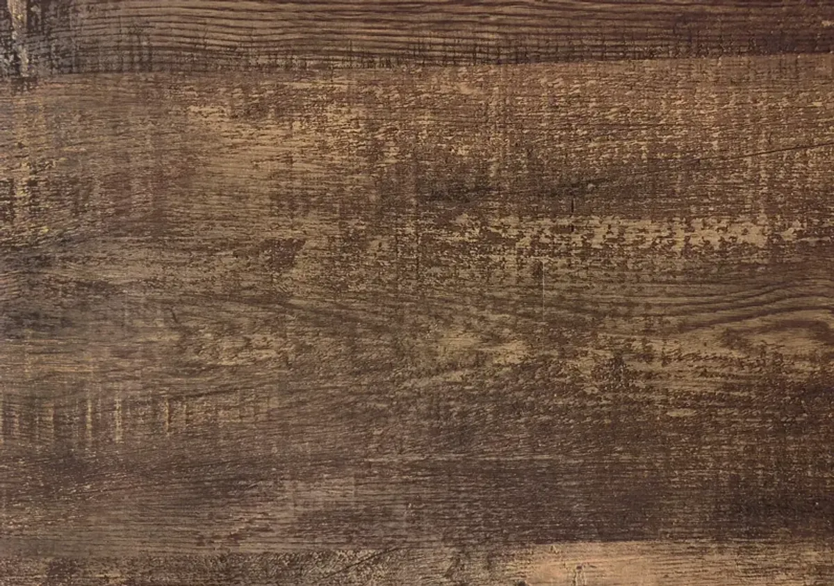 Doran End Table - Brown/Black