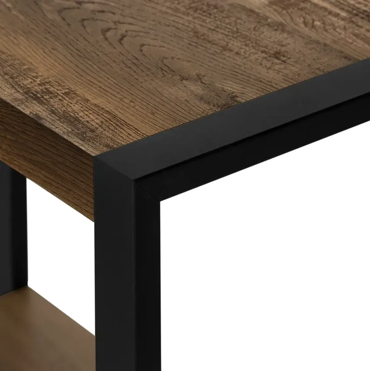 Doran End Table - Brown/Black