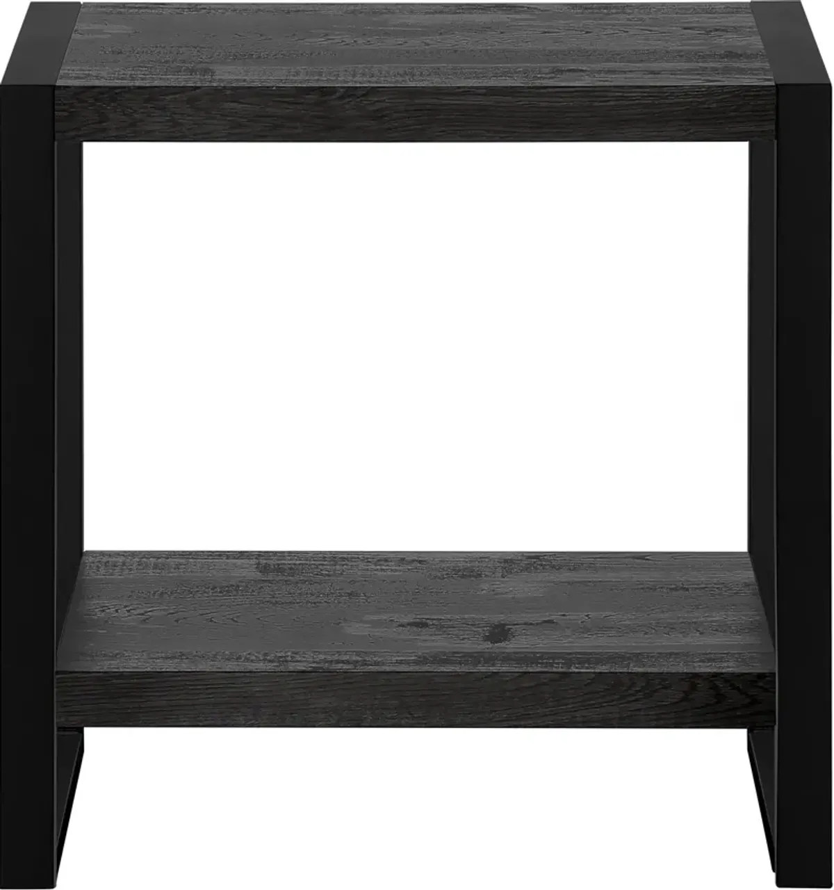 Doran End Table - Dark Gray/Black