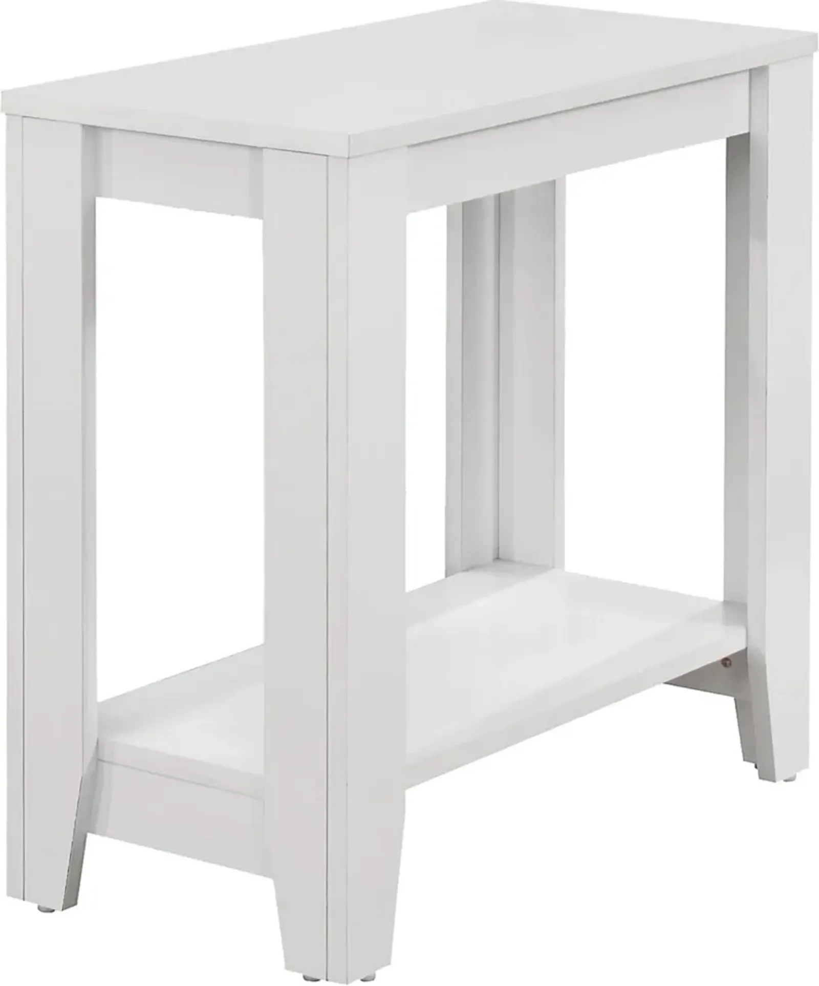 Roger End Table - White