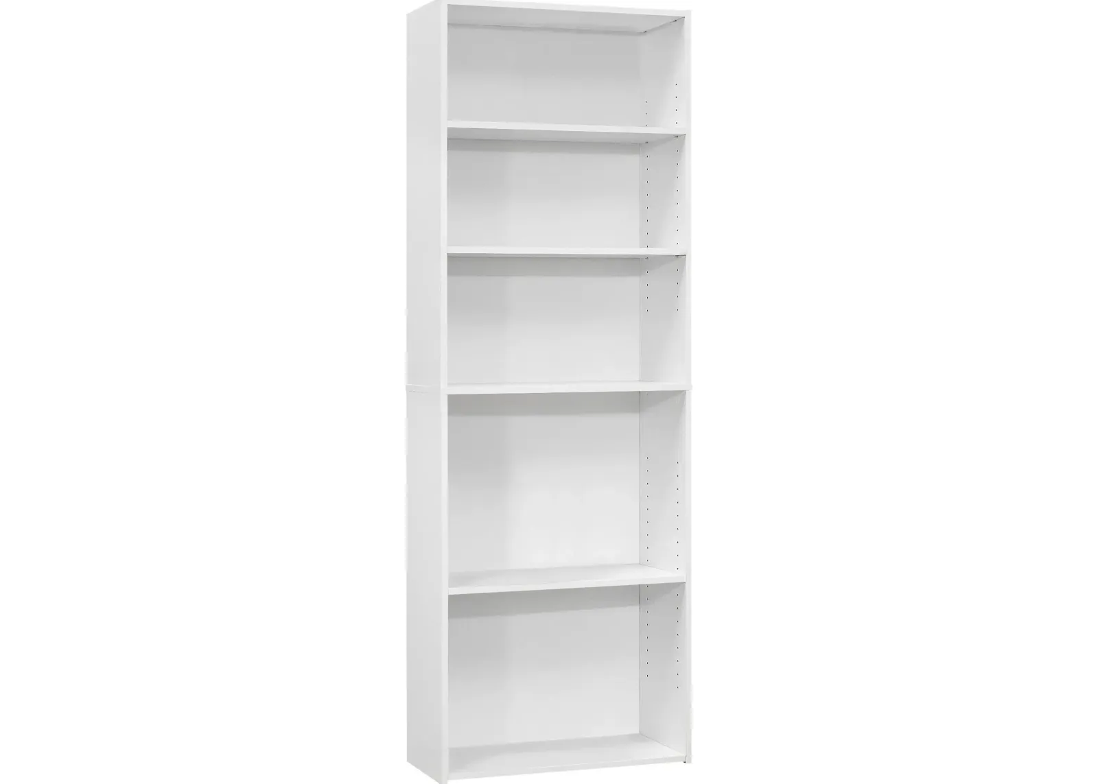 Eula 72" Bookcase - White