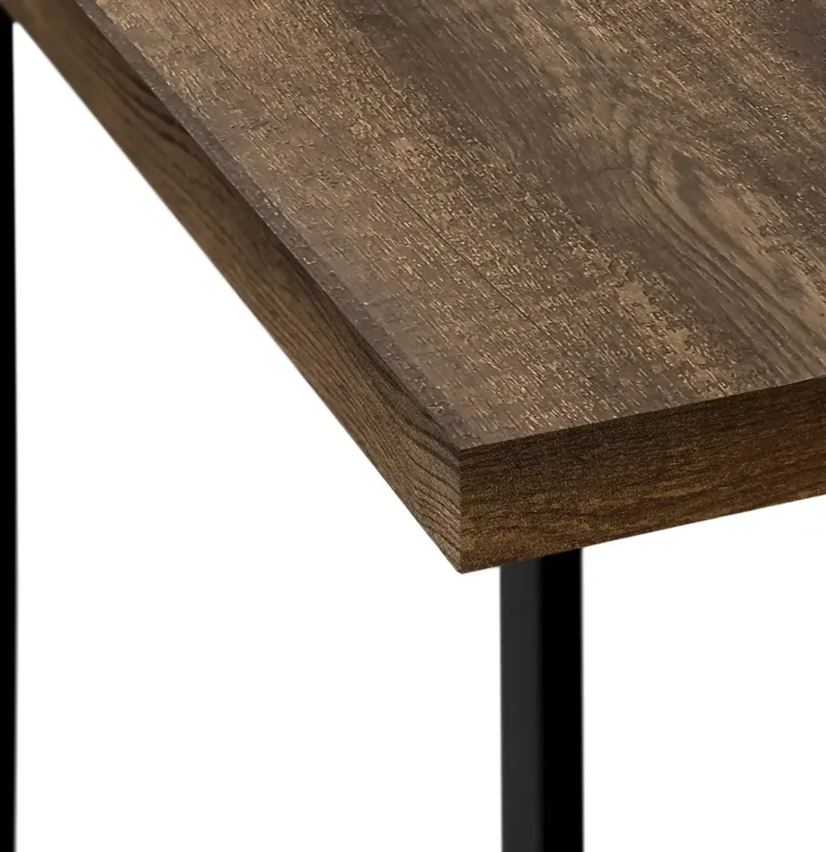 Halton C-Table - Brown/Black