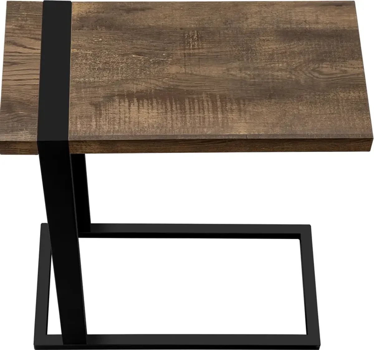 Halton C-Table - Brown/Black