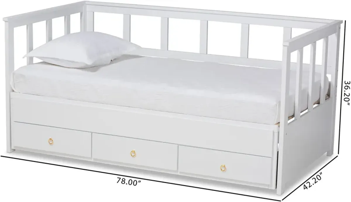 Lilou Expandable Twin Storage Daybed