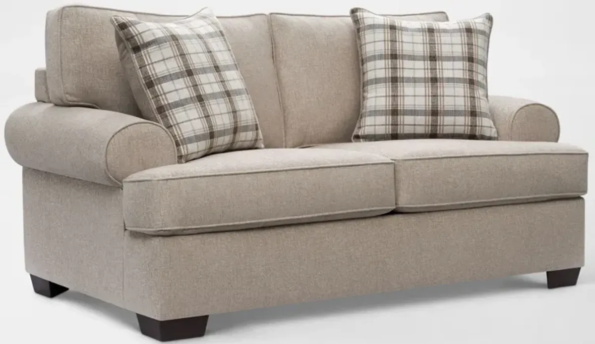 Emory Sofa and Loveseat - Beige