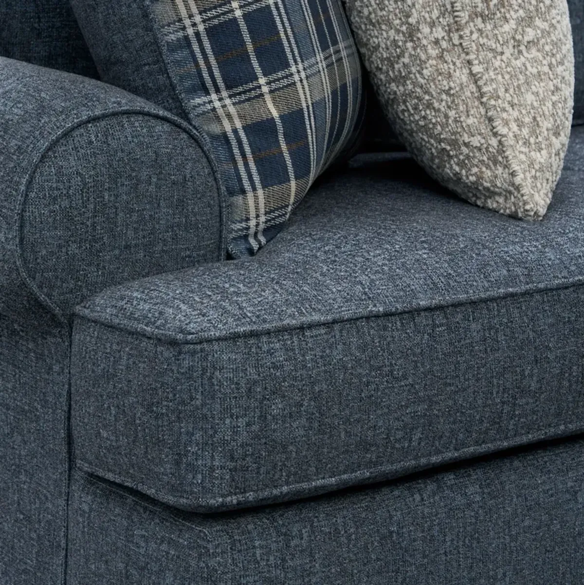 Emory Sofa and Loveseat - Navy