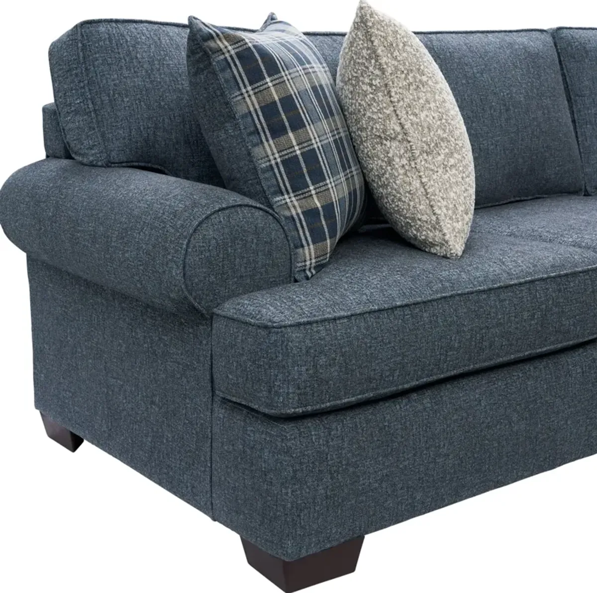 Emory Sofa and Chair - Navy