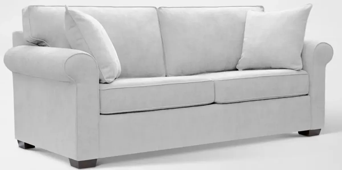 Milly Sofa and Loveseat Set - Light Gray