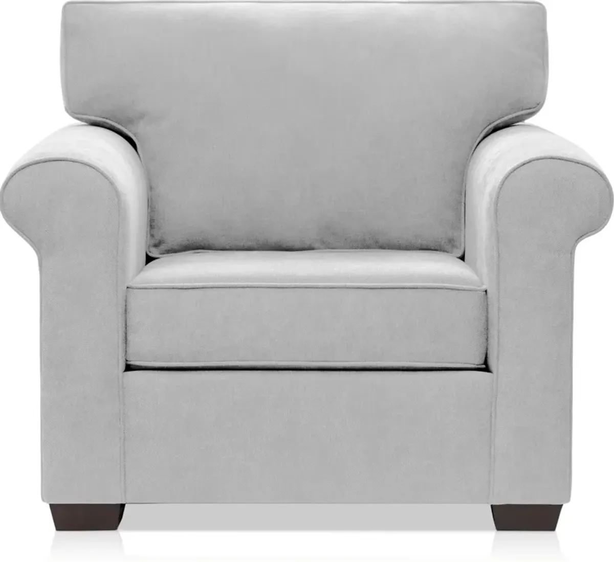 Milly Sofa, Loveseat and Chair Set - Light Gray