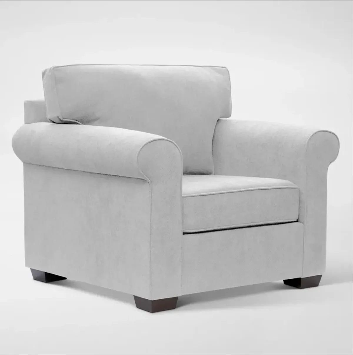 Milly Sofa, Loveseat and Chair Set - Light Gray