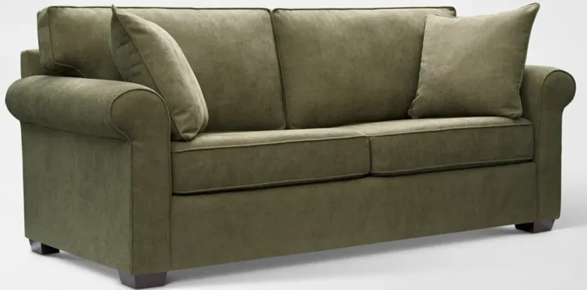 Milly Sofa, Loveseat and Chair Set - Olive