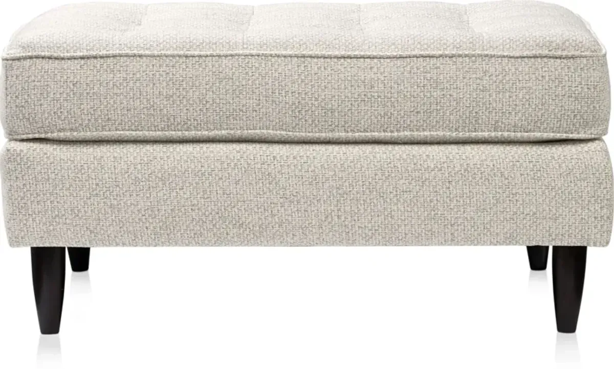 Brie Ottoman - Beige