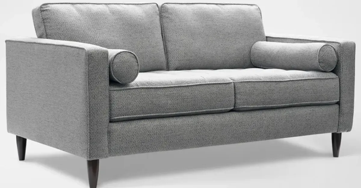 Brie Sofa and Loveseat Set - Gray