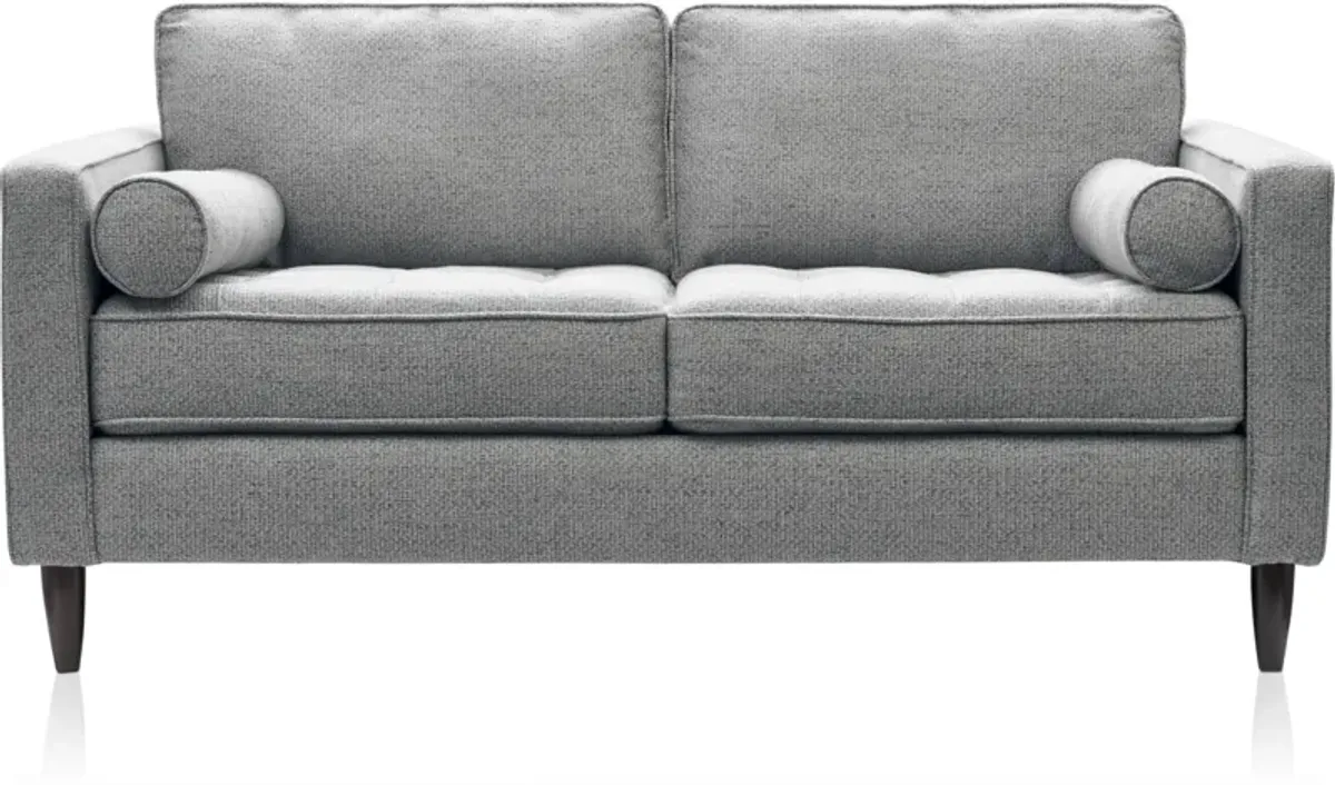 Brie Sofa and Loveseat Set - Gray