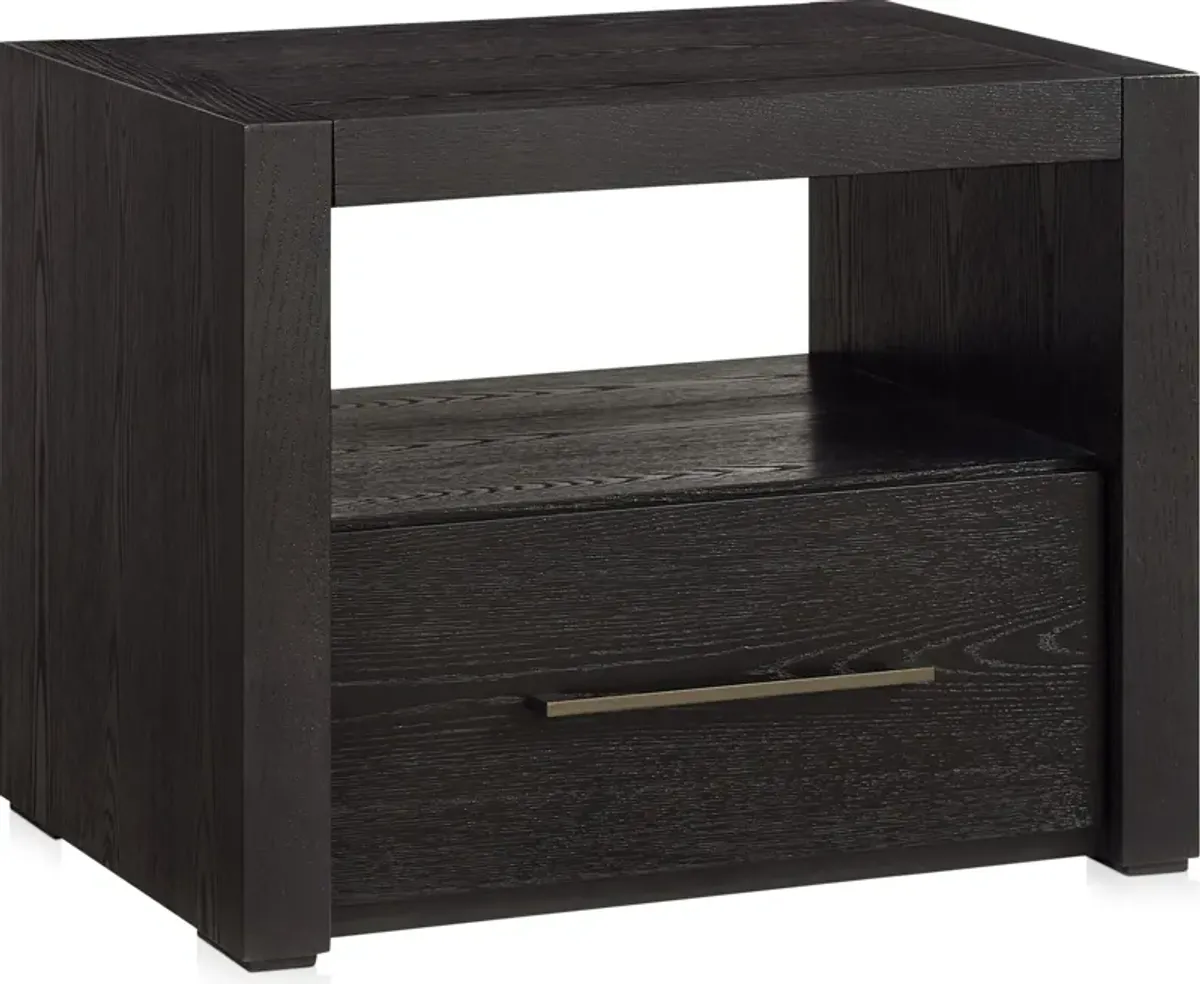 Decker 6-Piece King Storage Bedroom Set with Nightstand, Dresser and Mirror