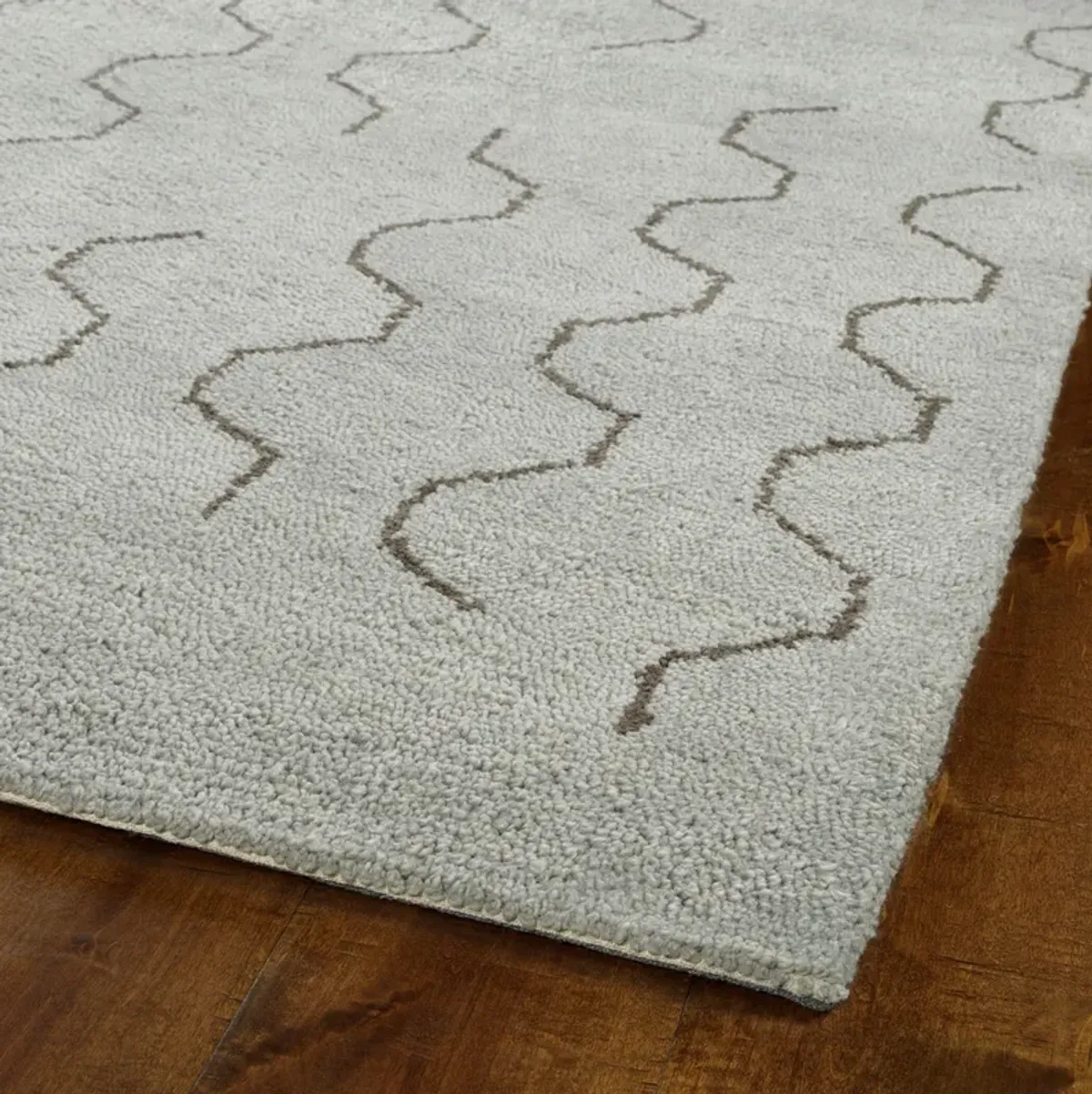 Ardor 4'x 6' Area Rug - Silver Waves