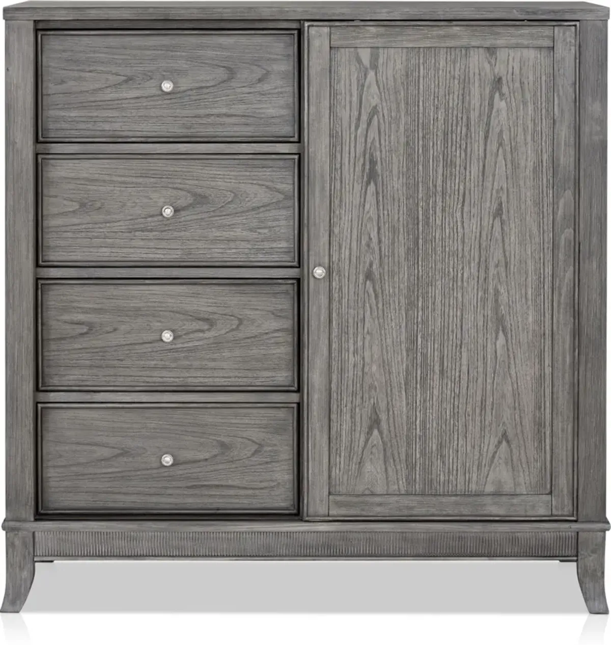 Hazel Door Chest - Gray