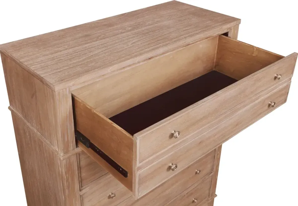 Hazel Drawer Chest - Latte