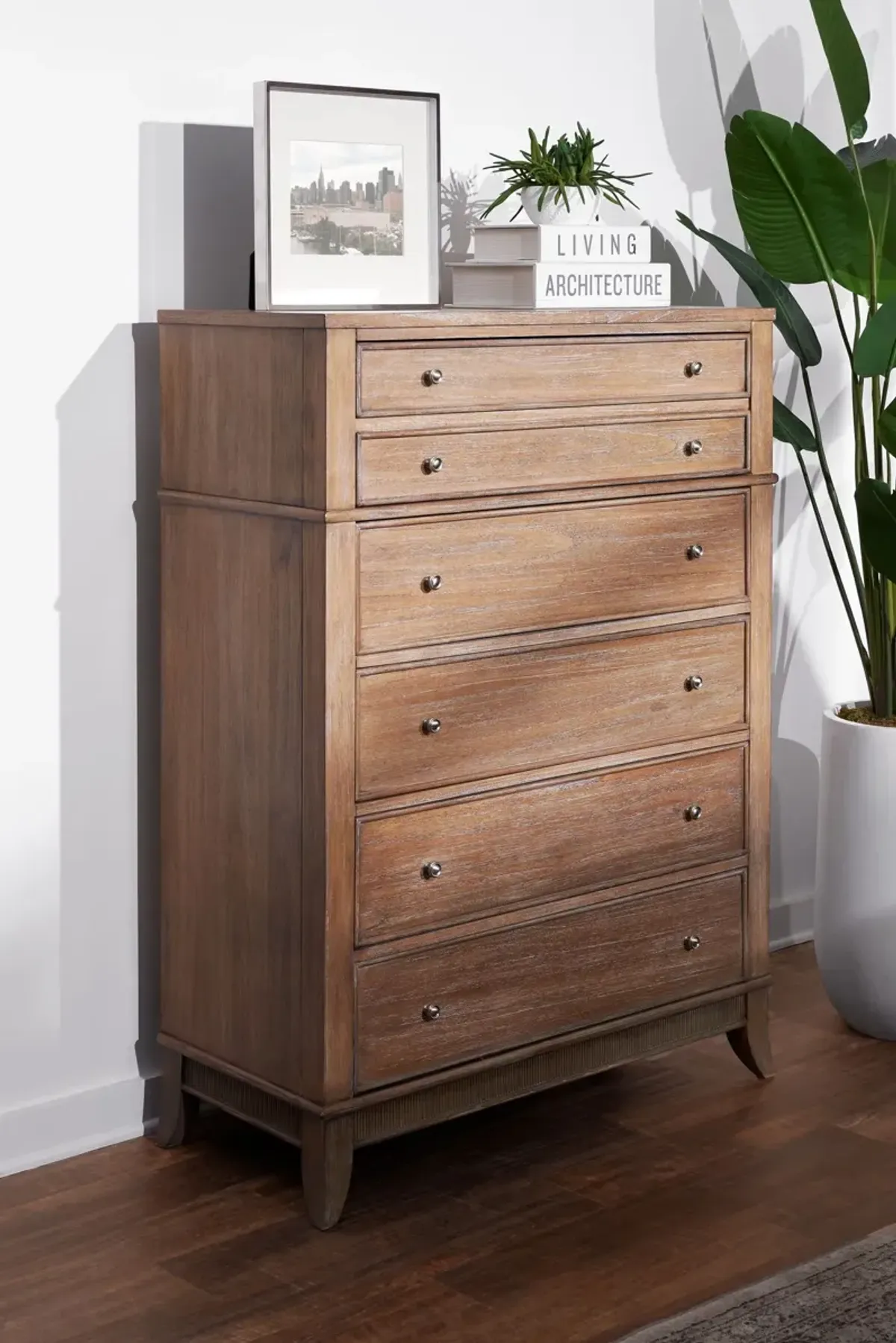 Hazel Drawer Chest - Latte