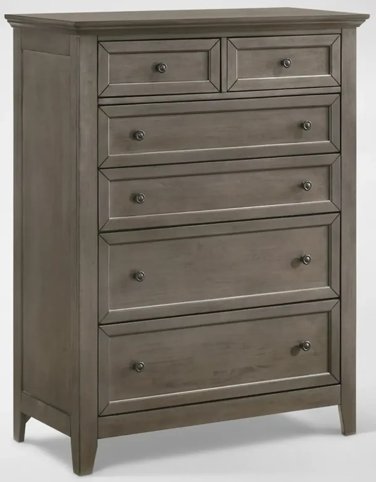 Lincoln Solid Wood Chest - Gray