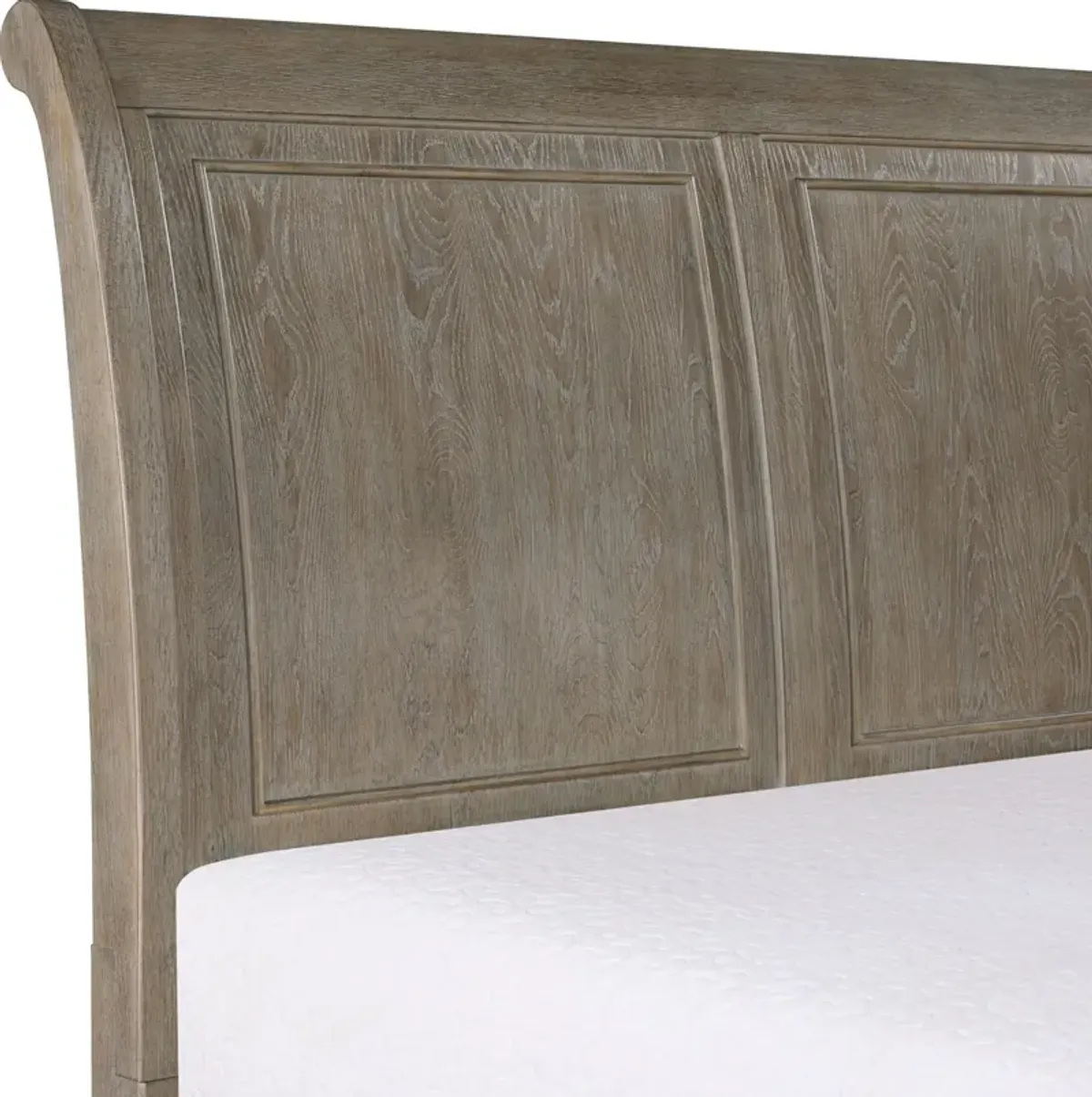 Hanover Storage Queen Sleigh Bed - Taupe